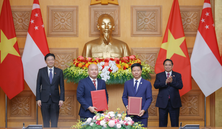 Hợp tác triển khai kết nối thanh toán xuyên biên giới qua mã phản hồi nhanh (QR) giữa Việt Nam và Singapore