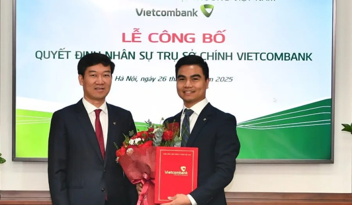 Vietcombank bổ nhiệm Phó Giám đốc Ban Giao dịch thị trường tài chính toàn cầu