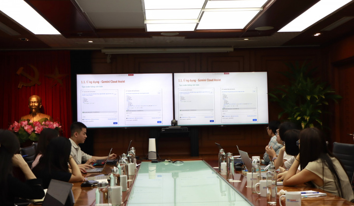 EVNFinance đào tạo ứng dụng AI trong hoạt động quản trị & khai thác dữ liệu