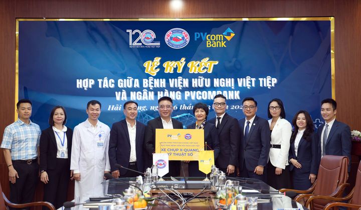 PVcomBank hợp tác toàn diện với Bệnh viện Hữu nghị Việt Tiệp