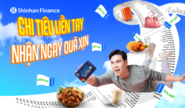 Shinhan Finance triển khai ưu đãi tặng khách hàng mở mới thẻ THE FIRST