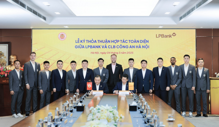LPBank và CLB Công an Hà Nội ký kết hợp tác toàn diện