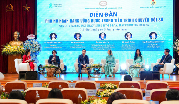 Phụ nữ Ngân hàng hội nhập cùng quá trình chuyển đổi số