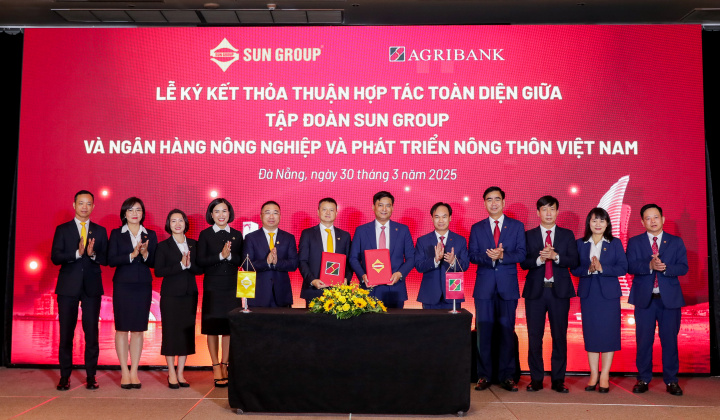 Agribank và Sun Group ký kết thỏa thuận hợp tác toàn diện