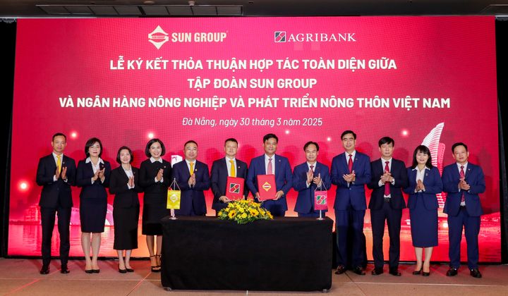 Agribank và Sun Group ký kết thỏa thuận hợp tác toàn diện