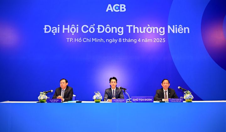ACB đặt mục tiêu lợi nhuận 23.000 tỷ đồng, trả cổ tức 25% và tăng trưởng bền vững