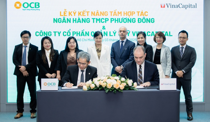 OCB mở rộng hợp tác chiến lược với VinaCapital