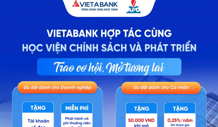 VietABank dành nhiều ưu đãi hấp dẫn cho cộng đồng APD