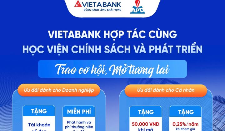 VietABank dành nhiều ưu đãi hấp dẫn cho cộng đồng APD