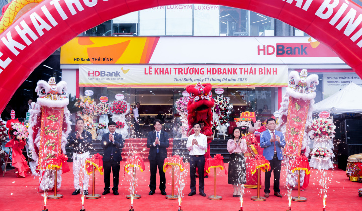 HDBank Thái Bình khai trương trụ sở mới theo mô hình “Siêu thị tài chính”