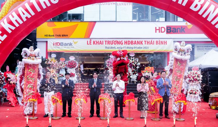 HDBank Thái Bình khai trương trụ sở mới theo mô hình “Siêu thị tài chính”