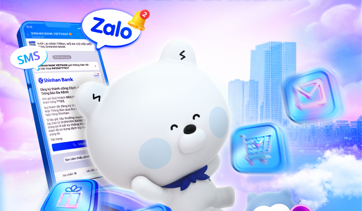 Ngân hàng Shinhan Việt Nam triển khai dịch vụ thông báo đa kênh (Zalo & SMS)
