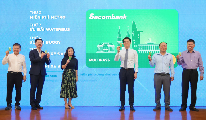 Sacombank và Mastercard đồng hành phát triển giao thông xanh tại TP. Hồ Chí Minh