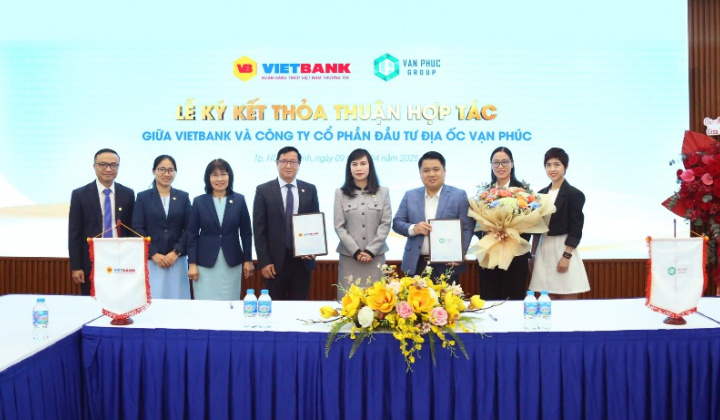 Vietbank triển khai gói vay ưu đãi cho khách mua nhà tại Vạn Phúc City