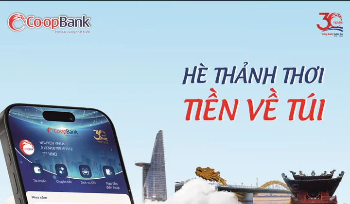 Co-opBank ưu đãi hấp dẫn cho khách hàng dịp kỷ niệm 30/4 và 1/5