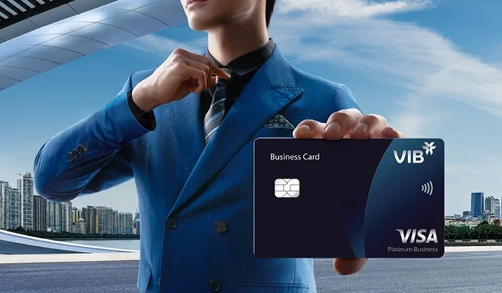 VIB Business Card: Thẻ tín dụng doanh nghiệp miễn lãi đến 57 ngày, hoàn tiền cho mọi chi tiêu
