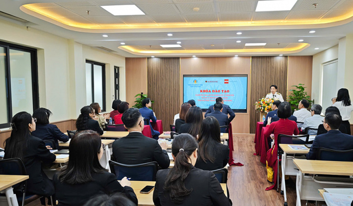 Agribank khai giảng khóa đào tạo về chuẩn mực báo cáo tài chính quốc tế (IFRS)