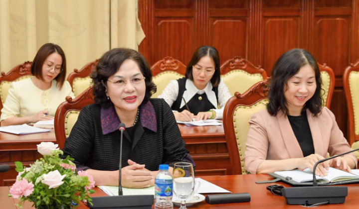 Thống đốc Nguyễn Thị Hồng tiếp Phó Chủ tịch Ngân hàng Phát triển châu Á