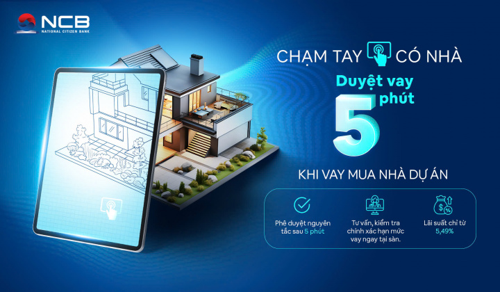 Hệ thống RLOS của NCB: Tư vấn và giải ngân khoản vay nhanh chóng, chính xác