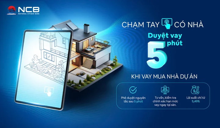 Hệ thống RLOS của NCB: Tư vấn và giải ngân khoản vay nhanh chóng, chính xác
