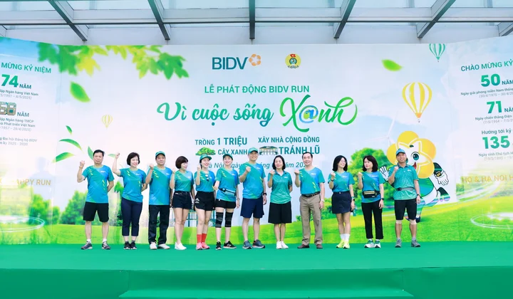 BIDV RUN - Vì cuộc sống Xanh, kiến tạo giá trị vững bền