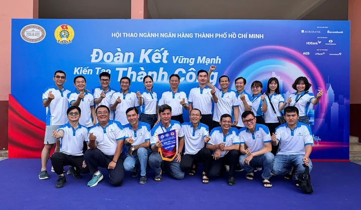 Hội thao Ngân hàng TP.HCM 2025: Rèn sức khỏe và tăng gắn kết