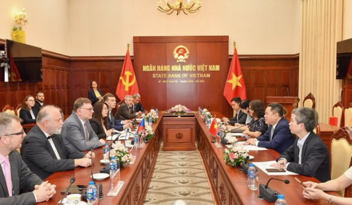 Phó Thống đốc Nguyễn Ngọc Cảnh tiếp Đoàn đại biểu Chính phủ Cộng hoà Czech