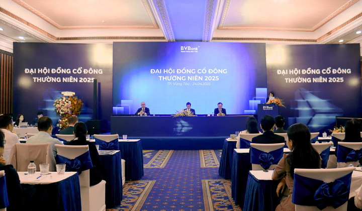 ĐHĐCĐ BVBank 2025 – Linh hoạt nắm bắt cơ hội kinh doanh đặt mục tiêu lợi nhuận tăng 41%