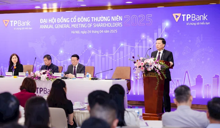 TPBank đặt mục tiêu lãi 9.000 tỷ đồng, chia cổ tức tiền mặt 10%