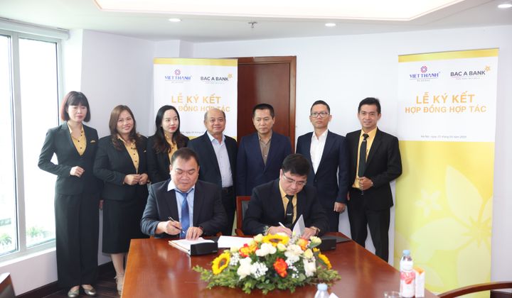 Bac A Bank và công ty Nhựa Việt Thành ký kết hợp tác toàn diện