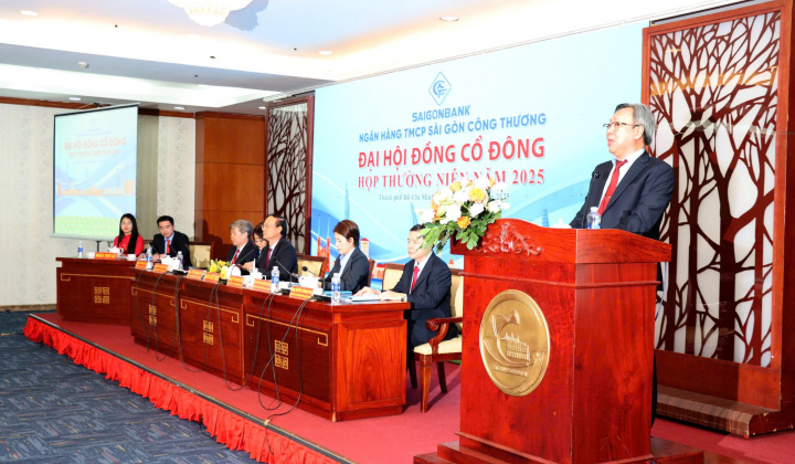 Đại hội cổ đông 2025 của SaigonBank định hướng phát triển bền vững