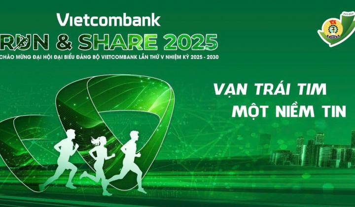 Giải chạy “Vietcombank Run & Share 2025: Vạn trái tim - Một niềm tin”