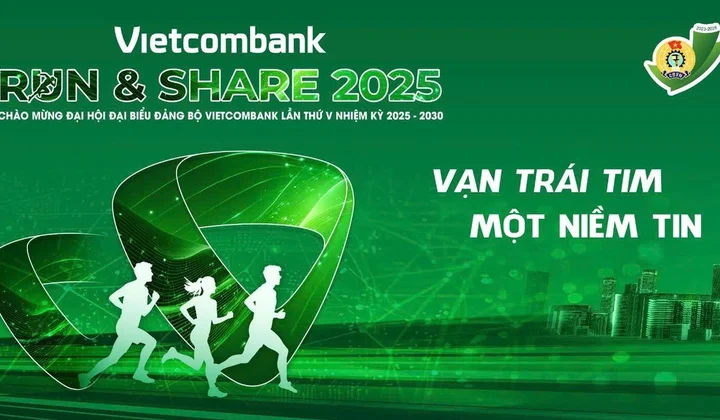 Giải chạy “Vietcombank Run & Share 2025: Vạn trái tim - Một niềm tin”