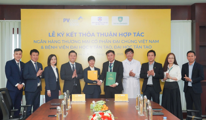 PVcomBank hợp tác toàn diện với hai đơn vị thuộc Tập đoàn Tân Tạo