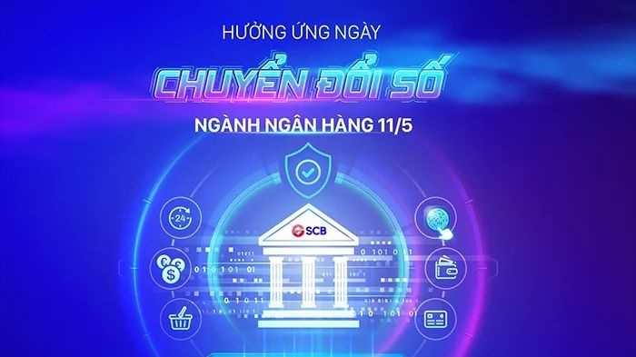 SCB tích cực hưởng ứng ngày chuyển đổi số ngành Ngân hàng 11/5