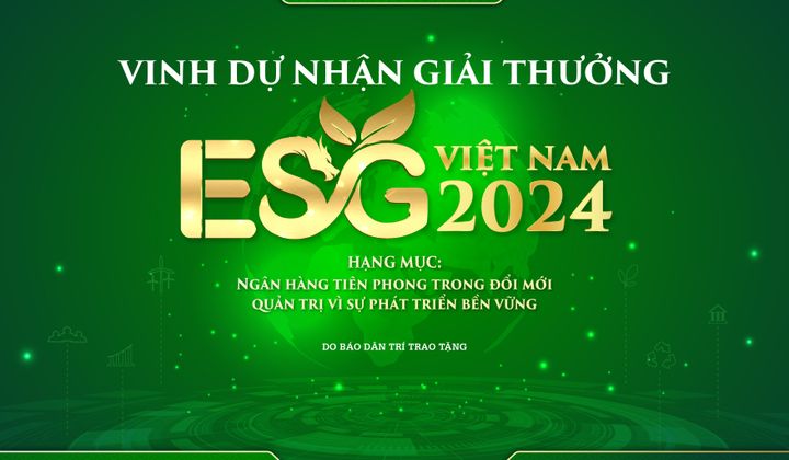 SeABank được vinh danh tại Vietnam ESG Awards vì phát triển bền vững
