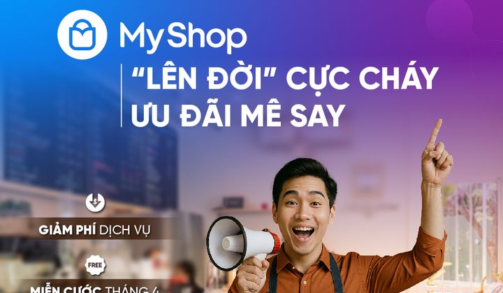 KienlongBank giảm 90% cước phí cho khách hàng sử dụng MyShop