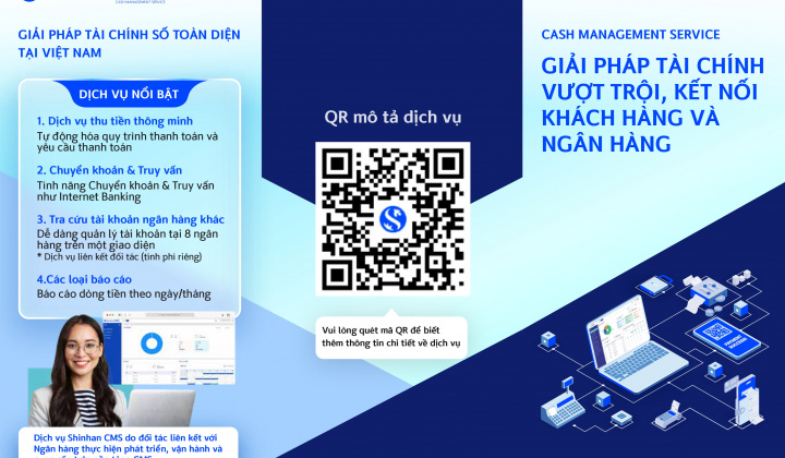 Ngân hàng Shinhan ra mắt giải pháp Shinhan CMS - Giải pháp quản lý tài chính thông minh cho doanh nghiệp