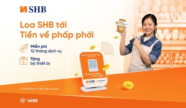 SHB ra mắt “Loa thanh toán” hỗ trợ tiểu thương tránh gian lận