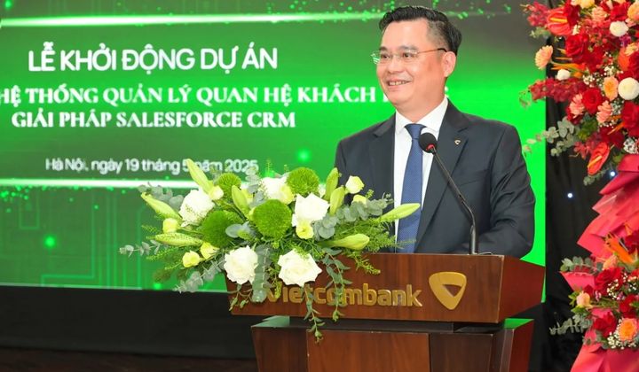 Vietcombank khởi động dự án CRM trên nền tảng Salesforce