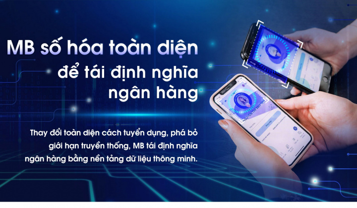 MB số hóa toàn diện để tái định nghĩa ngân hàng