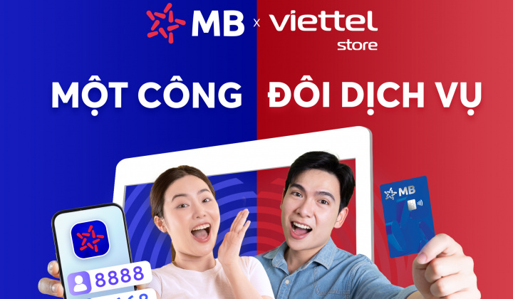 Gần 400 siêu thị Viettel Store trở thành “Ngân hàng nối dài” của MB