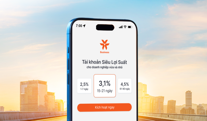 VIB ra mắt tài khoản Siêu Lợi Suất dành cho doanh nghiệp với lợi suất mỗi ngày đến 4,5%/năm