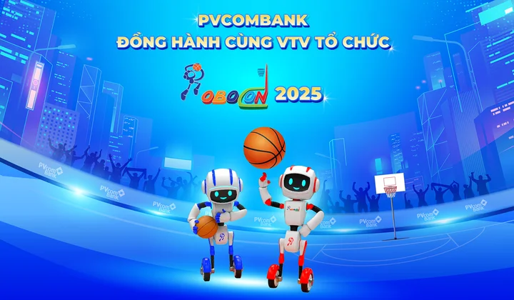 PVcomBank đồng hành cùng cuộc thi sáng tạo Robot Việt Nam 2025