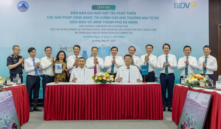 BIDV và Đà Nẵng hợp tác phát triển Fintech cho khu thương mại tự do