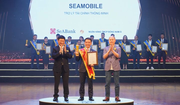 Ngân hàng số SeAMobile được xếp hạng 5 sao tại Giải thưởng Sao Khuê 2025