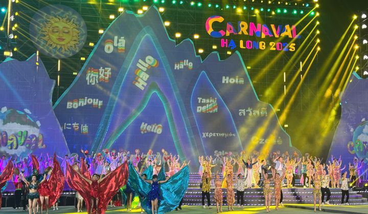 Agribank kết nối số tại Carnaval Hạ Long 2025