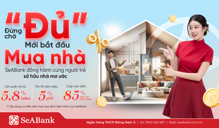 Lãi suất vay chỉ 5,8%/năm: “Thời điểm vàng” giúp người trẻ mua nhà năm 2025