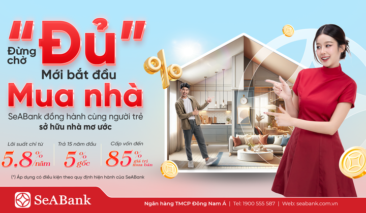 Lãi suất vay chỉ 5,8%/năm: “Thời điểm vàng” giúp người trẻ mua nhà năm 2025