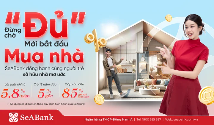 Lãi suất vay chỉ 5,8%/năm: “Thời điểm vàng” giúp người trẻ mua nhà năm 2025